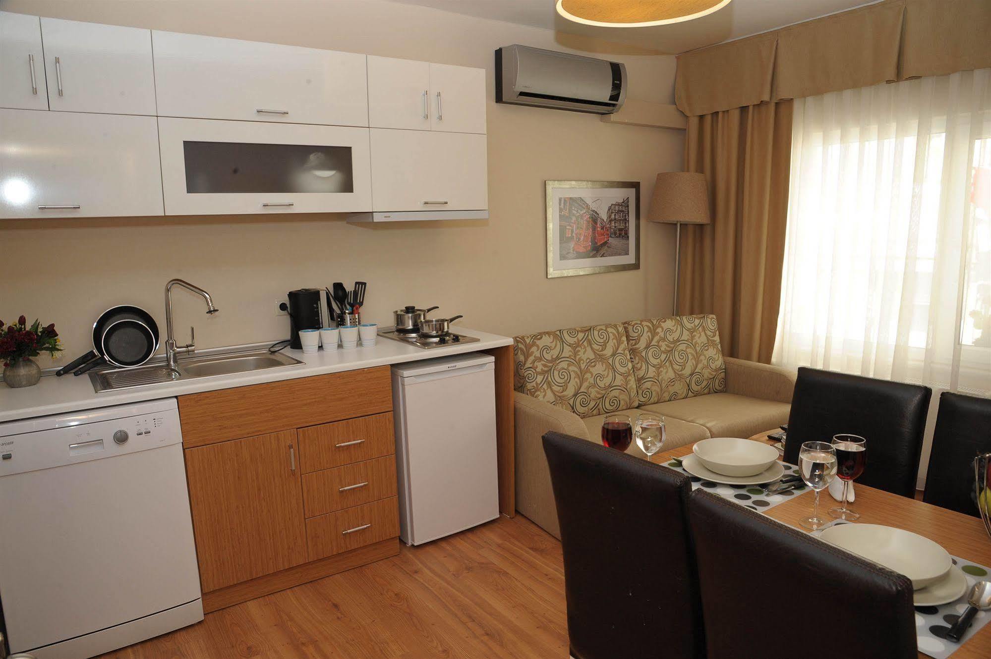 Three Apples Taksim Residence Istanboel Buitenkant foto