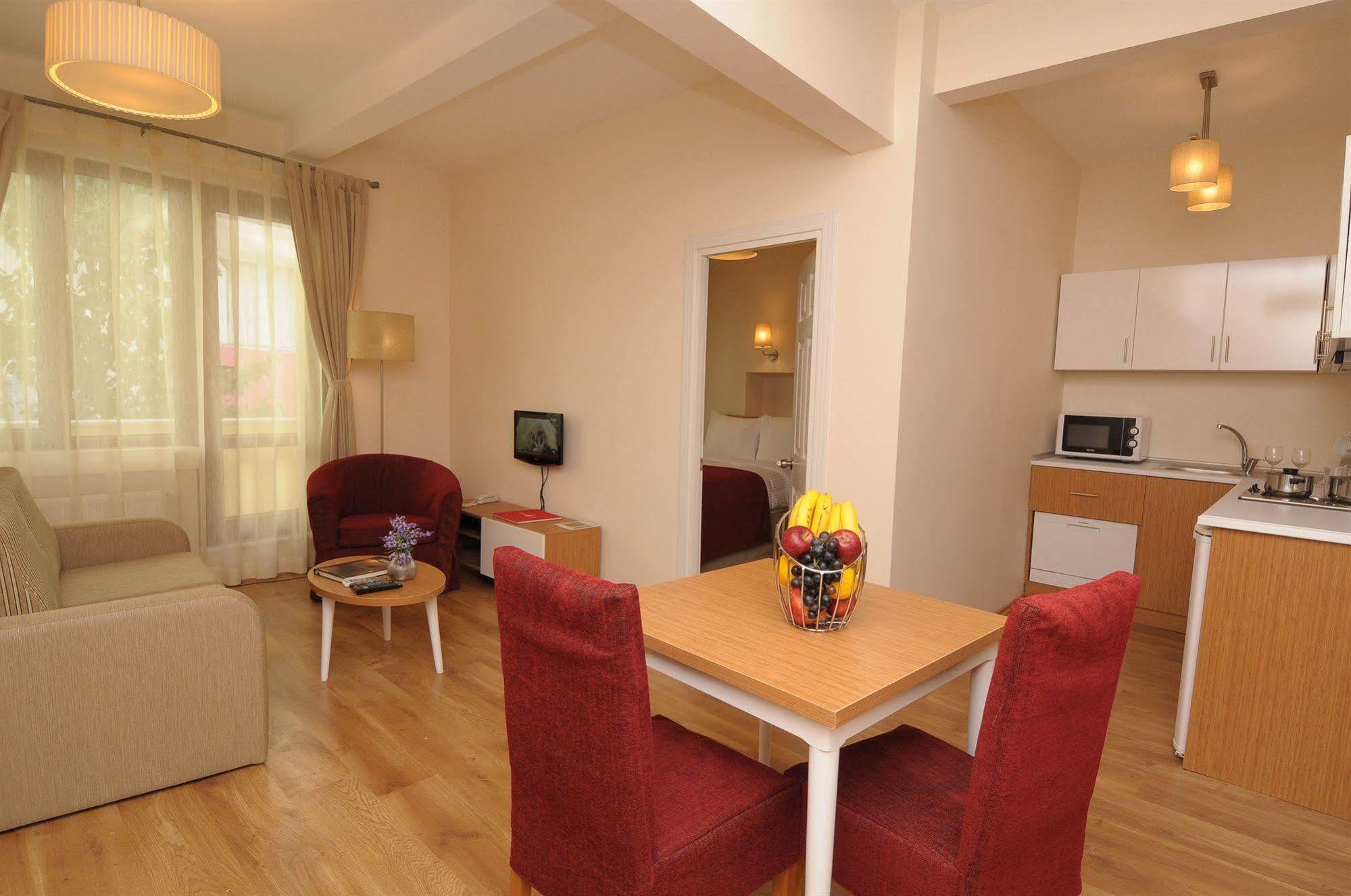 Three Apples Taksim Residence Istanboel Kamer foto