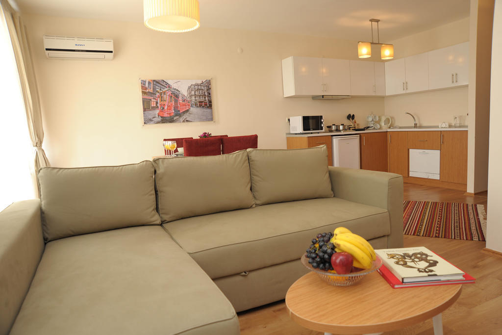 Three Apples Taksim Residence Istanboel Kamer foto